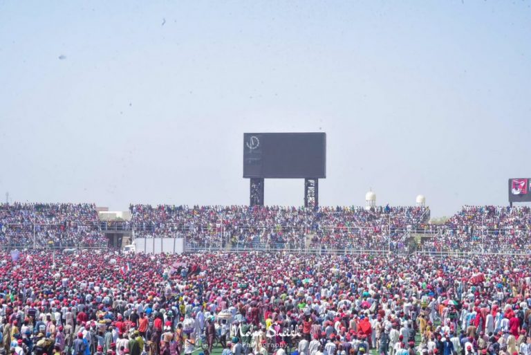 Kwankwaso, Secondus assure victory as Kano stand still for Atiku [PHOTOS]