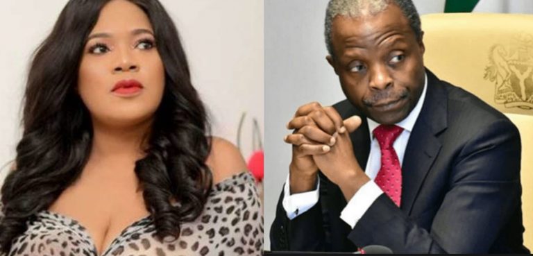 I only date for love, not money – Toyin Abraham reacts to alleged ‘relationship with VP Osinbajo’