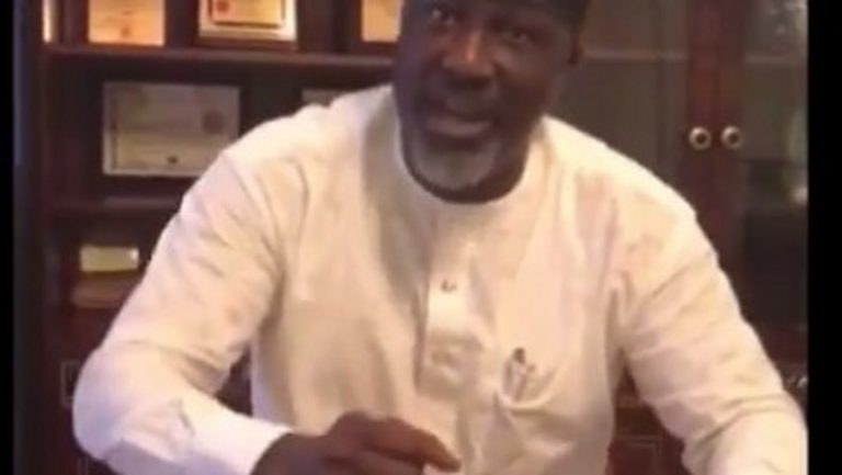 VIDEO: Dino Melaye’s performance at AY Comedy Show thrills all