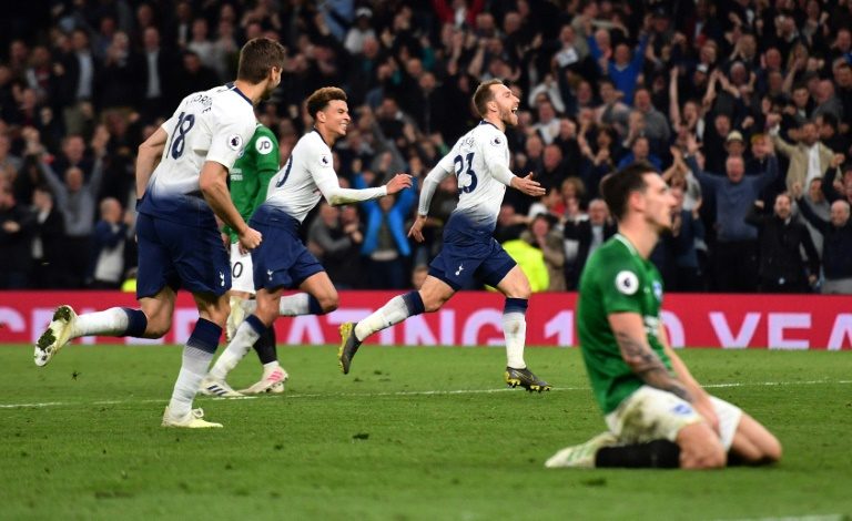 Eriksen seals Tottenham’s top four spot