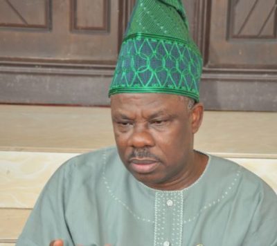 Developing Story: Amosun surrenders 1000 AK47 rifles, 4million bullets acquired before 2019 elections/newsheadline247/Premium Times NG