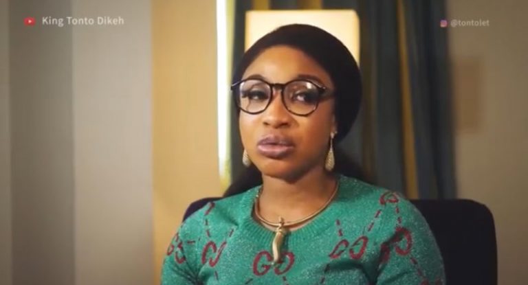 [VIDEO EVIDENCE] What Tonto Dikeh says about ex-husband Churchill, reveals bedroom activities