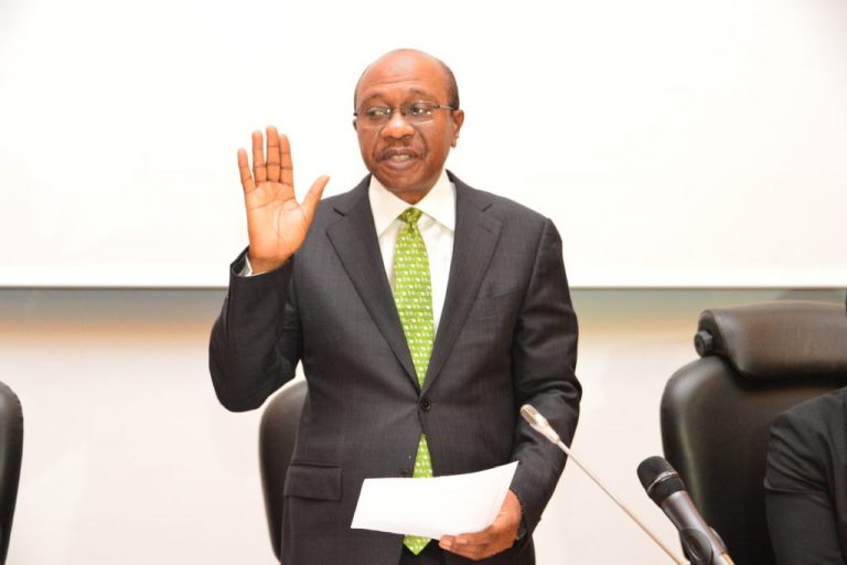 CBN Governor Emefiele begins second term