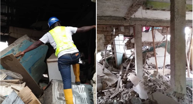 Lagos: Eight injured in Oshodi building collapse/newsheadline247