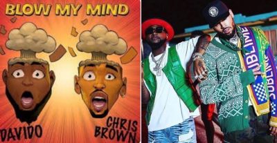 Nigerians react over Davido, Chris Brown/newsheadline247 ‘Blow My Mind’