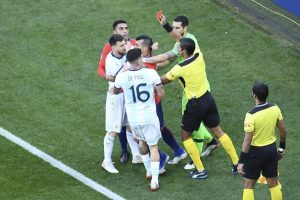 Messi sees red, sent off in Copa America 3rd place match against Chile/newsheadline247