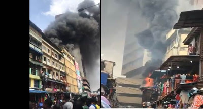 newsheadline247.com/Fire razes popular Balogun Market in Lagos