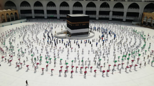 [PHOTOS] 2020 Hajj Pilgrims observe social distancing amid virus pandemic - newsheadline247.com