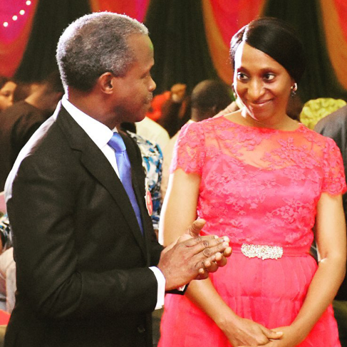 Vice President Yemi Osinbajo in joyous mood as wife, Dolapo clocks 53 - newsheadline247.com