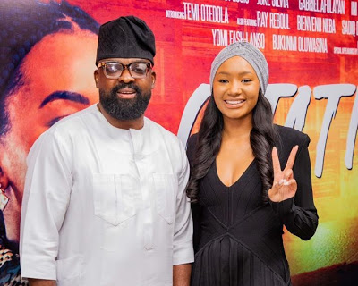 Billionaire Heiress, Temi Otedola, shines as Kunle Afolayan premiers new movie, Citation on Netflix - newsheadline247.com