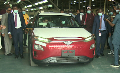 Lagos Gov Sanwo-Olu launches Nigeria’s first assembled electric car - newsheadline247.com
