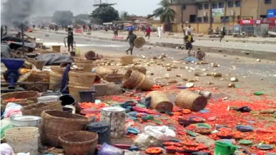 Ethnic clash breaks out in Ibadan after cart pusher stabs cobbler to death - newsheadline247.com
