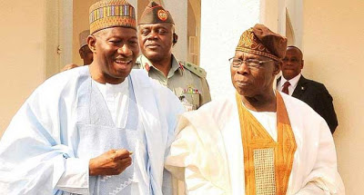 Ex- President Jonathan extols Obasanjo at 84 - newsheadline247.com