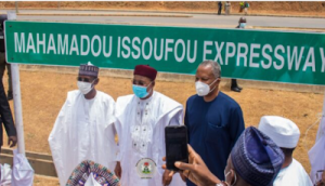 Buhari names Abuja expressway after Niger Republic President Mahamadou newsheadline247.com