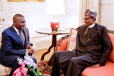 Buhari extols Africa richest man, Aliko Dangote at 64 - newsheadline247.com