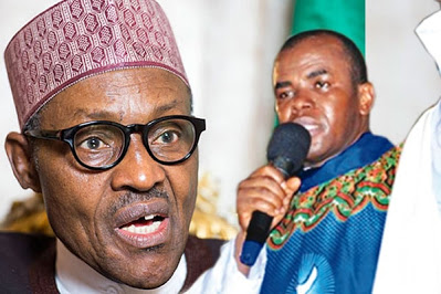 Father Mbaka upset because he didn’t get contracts from govt – Buhari - newsheadline247