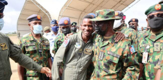 Brave Heart… Abayomi Dairo solely undertook mission against terrorists, says NAF