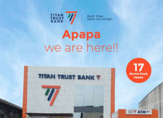 Titan Trust Bank opens Apapa, Lagos branch