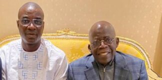 Fuji music icon, KWAM1, Isolo LG chair visit Tinubu in London