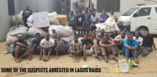 NDLEA arrests fake police, soldier, corper, 660 others during raids of drug joints