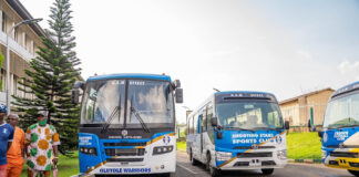Shooting Stars get new buses from Makinde