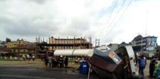 Lafenwa Market Fire: OGSG Committee swings into action, visits incident scene