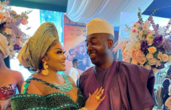 Married Again! Mercy Aigbe ties the knot with movie producer, Adekaz