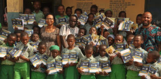 The Voice Magazine gifts writing materials to students, reflective jackets to FRSC, Police, Trace in Ogun