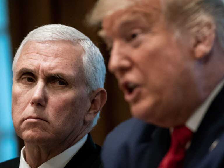 Donald Trump Says He Wanted Mike Pence to Overturn the Election for First Time