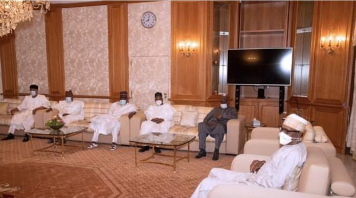 Buhari-holds-meeting-with-aspirants-newsheadline247