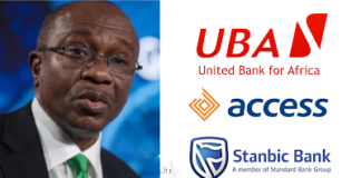 UBA, Access Bank, Stanbic IBTC fined N800m for facilitating cryptocurrency transactions