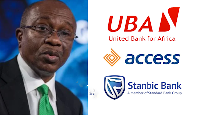 UBA, Access Bank, Stanbic IBTC fined N800m for facilitating cryptocurrency transactions