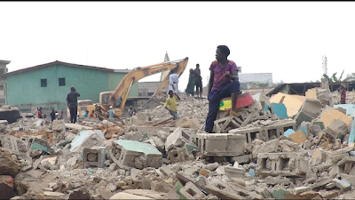 Task force demolishes illegal mechanic villages in Lagos