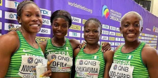 World Championships: Nigerian team breaks 30-year-old African relay Record