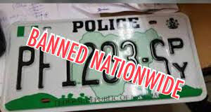 Police commence enforcement of ban on spy number plates in Lagos