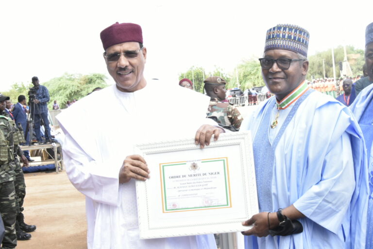 Dangote bags Niger Republic national Honour over his Foundation’s Health Intervention