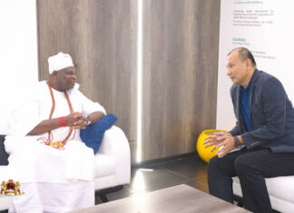 Olota of Ota Visits Dufil Prime Headquarters, Commends CEO, Adhi Narto