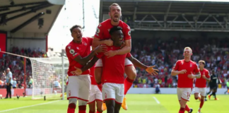 Awoniyi’s lone strike fires Nottingham Forest to victory against Liverpool