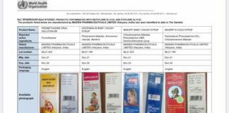 Stay away from ‘deadly’ cough syrups – NAFDAC warns Nigerians
