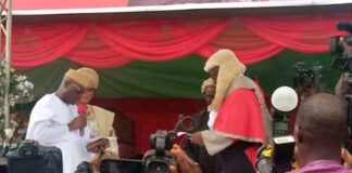 Biodun Oyebanji Sworn In As Ekiti State Governor