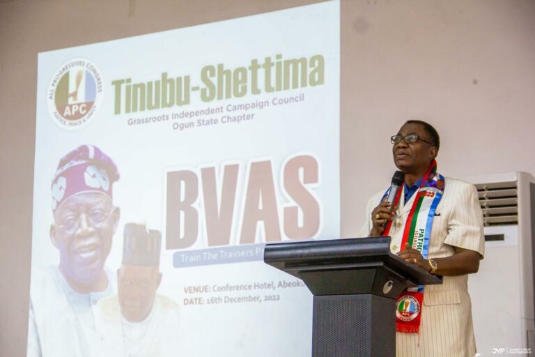Tinubu-Shettima Grassroots Independent Campaign Council Sensitize Support Groups On BVAS