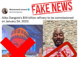 ‘Fake News’… Dangote Refinery debunks ‘false commissioning date’
