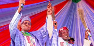 2023: In Lafia, Buhari declares Tinubu as next President of Nigeria