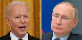 Biden and Putin deliver dueling fiery speeches on Ukraine