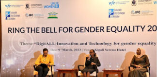 Rwanda rings the bell to highlight business case for gender equality in the private sector