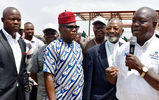 Dangote demonstrates use of Cement variants at Enugu Fair