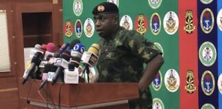 Nigerian military warns against interim govt, says proponents mischievous