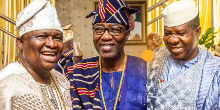 Senator Gbenga Daniel congratulates Bamidele, Yayi, others