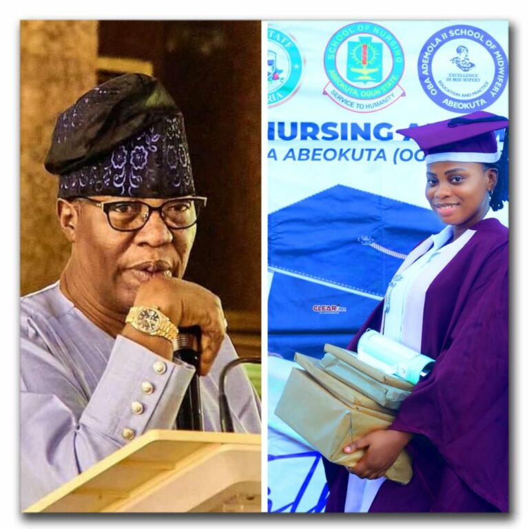 OGD Scholarship Beneficiary Emerges Best Overall Student at School of Nursing, Abeokuta
