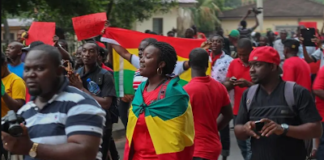 Ghanaians Continue Protest Over Economic Hardship